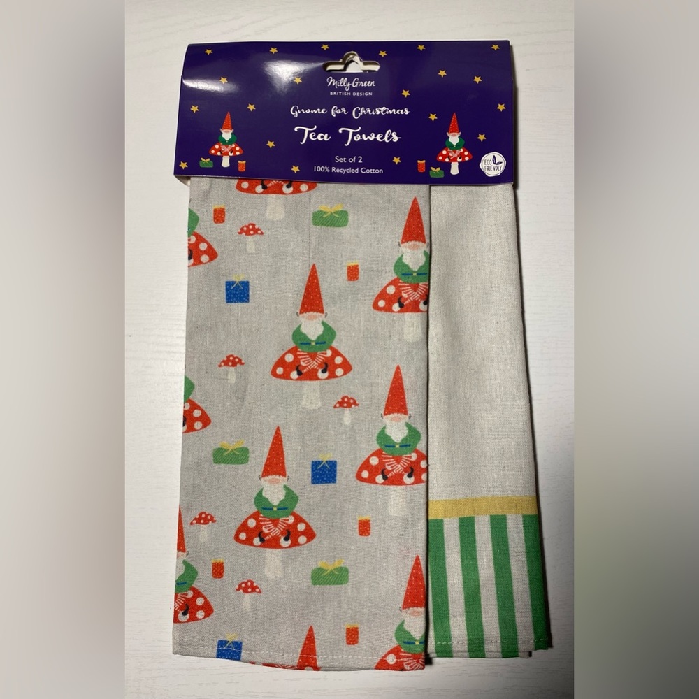 Milly Green Tea Towels